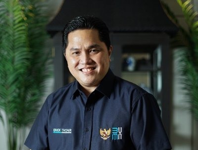 Foto: Menteri BUMN Erick Thohir.