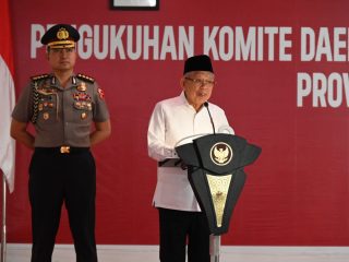 Akselerasi Penguatan Ekosistem Syariah Indonesia, Wapres Hadiri Pengukuhan KDEKS Kaltara dan Kaltim