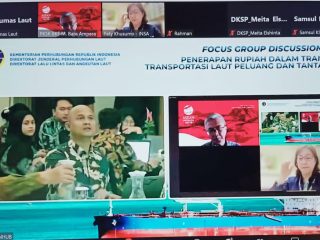 Kemenhub Selenggarakan FGD Penerapan Rupiah Dalam transaksi Transportasi Laut