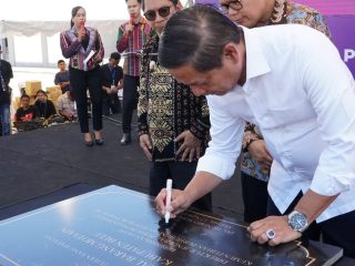 Peringati Harhubnas 2023, Dirjen Hubdat Resmikan Terminal Barang Internasional Motaain