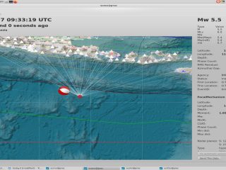 Gempabumi Tektonik M5,6 Di Samudera Hindia Selatan Bali, Tidak Berpotensi Tsunami 