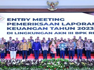 Menteri Hadi Tjahjanto Hadiri Entry Meeting Pemeriksaan Laporan Keuangan Tahun 2023