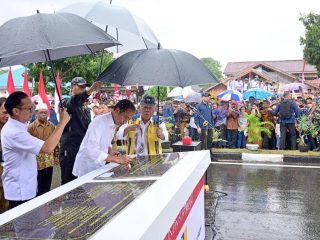 Presiden Resmikan 15 Ruas IJD Sepanjang 147 km di Sulawesi Tengah