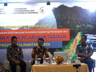 Utamakan Keselamatan dan Keamanan Pelayaran, Kemenhub Akan Perbarui Alur Pelayaran Masuk Pelabuhan Tarakan