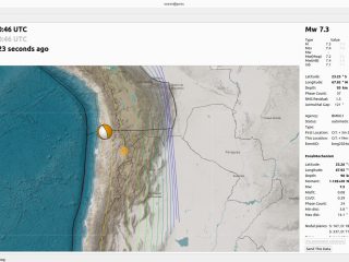Gempa Tektonik M7,3 Guncang Chile, Dan Tidak Berpotensi Tsunami Di Indonesia