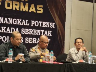 Kapolres Serang Hadiri Sosialisasi Partisipasi Ormas Dalam Pilkada Serentak