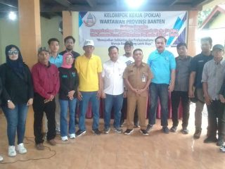 Pengurus Pokja Wartawan Banten Resmi Dikukuhkan: Soliditas dan Profesionalisme Menuju Banten Maju