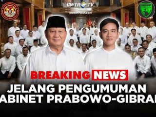 Kabinet Merah Putih: Presiden Prabowo Umumkan Jajaran Menteri di Jakarta
