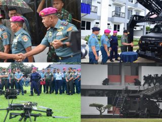 Barak Siaga Denjaka Diresmikan Panglima TNI, Danpasmar 1 Hadir dalam Penyerahan Ransus Tangga