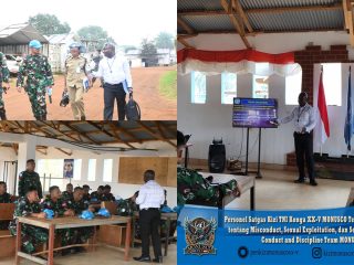 Pengarahan Etika PBB untuk Satgas Kizi TNI: Tolak Misconduct dan Sexual Exploitation