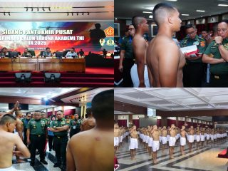 Panglima TNI Pimpin Sidang Pantukhir Pusat Penerimaan Taruna Akademi TNI TA 2025