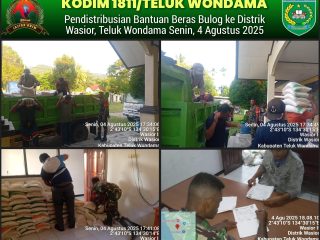 Distribusi Bantuan Pangan Beras 2025 : Negara Hadir hingga ke Pelosok Papua Barat