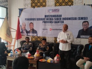 Musprov SMSI Banten 2025: Lesman Bangun Kembali Jadi Ketua