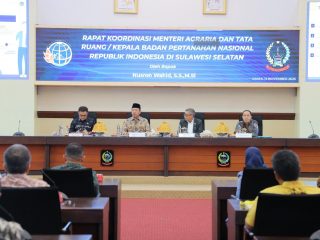 Percepat Penyelesaian Persoalan Tanah dan Ruang, Menteri Nusron Adakan Rakor dengan Kepala Daerah Se-Sulsel