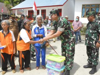 Pangdam I/BB Tinjau Posko Bencal dan Lokasi Longsor di Wilayah Korem 023/KS