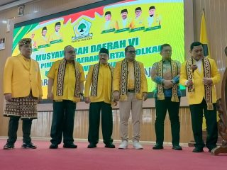 Musda VI Partai Golkar Way Kanan, Hanan A Rozak: Golkar Harus Solid Untuk Kemenangan Pemilu Mendatang