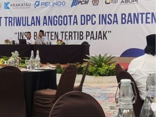 Dukung Penerimaan Negara, INSA Banten Dorong Anggota Tertib Pajak