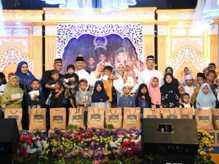 Danrem 083/Baladhika Jaya Santuni Anak Yatim di Pasuruan, Tegaskan Peran TNI Hadir untuk Kemanusiaan