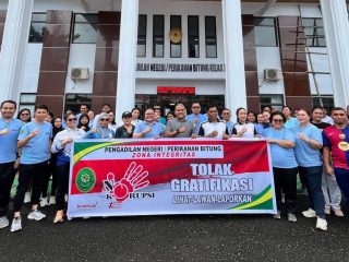 Sinergi APH: PN Bitung Gandeng Polri, Kejaksaan, dan Lapas dalam Kampanye Anti Gratifikasi