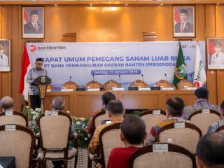 Hadiri RUPS LB, Gubernur Andra Soni: Bank Banten Harus Menjadi Identitas dan Kebanggaan Warga