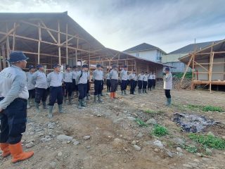 100 Unit Huntara Dibangun Polri untuk Korban Bencana di Kapalo Koto