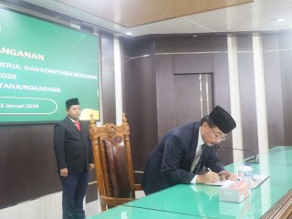 Ketua PT Tanjung Karang: Pakta Integritas Bukan Sekadar Dokumen