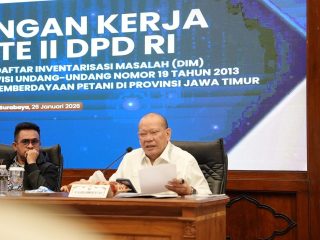Tingkatkan Perlindungan Petani, Komite II DPD RI Susun DIM