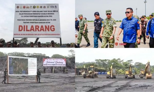 Satgas PKH Kuasai Kembali Lahan Pertambangan PT AKT di Kalimantan Tengah
