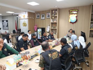Satgas PMI Bhakti Tuah Madani Audiensi ke Polresta Barelang