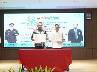 Perkuat Sinergi dan Kepastian Hukum, Kejati Kepri dan BRK Syariah (Perseroda) Teken Perjanjian Kerja Sama