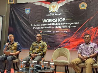 Universitas Moestopo Berkolaborasi dengan Pemda Lombok Barat Gelar Workshop Profesionalisme DPRD