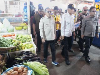 Menteri Dody Tinjau Pasar Serikat C Batusangkar, Percepat Proses Revitalisasi