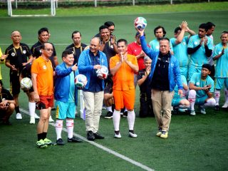 Jelang HPN dan Piala Dunia 2026, PWI Perkuat Kolaborasi Media Lewat Kick-off Sepak Bola Persahabatan