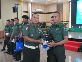 Sosialisasi Operasi Gaktib dan Yustisi TA 2026, Kodam XVIII/Kasuari Perkuat Disiplin dan Komitmen Taat Hukum Prajurit