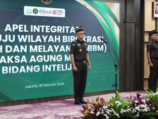 Jamintel Pimpin Apel Integritas, Perkuat Pembangunan Zona Integritas Menuju WBBM