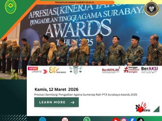 Prestasi Gemilang! Pengadilan Agama Sumenep Raih PTA Surabaya AWARDS 2025