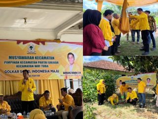 Perkuat Basis Kader, Partai Golkar Kecamatan Way Tuba Konsolidasi Melalui Muscam dan GELAM