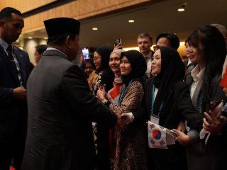 Dapat Semangat dari Prabowo, Mahasiswa Indonesia di Korea: Thoughtful! Memotivasi Saya Berkontribusi bagi Indonesia
