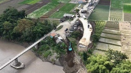 Jembatan Bailey 90 Meter Dibangun di Brebes, Kementerian PU Percepat Sekolah Rakyat