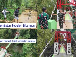 Jembatan Gantung Garuda Resmi Berdiri, Asa Baru Warga Pelosok Mamasa