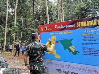 Danrem 083/Baladhika Jaya Apresiasi Jembatan Garuda Merah Putih di Songgon, Bukti Nyata Pembangunan yang Menjawab Kebutuhan Rakyat