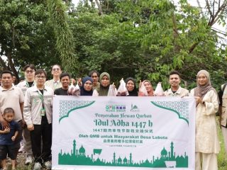 Program CSR GEM, Hewan Kurban Disalurkan bagi Warga dan Karyawan