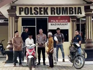 Respons Presisi Polsek Rumbia Berbuah Nyata, Motor Curian Kembali ke Pemilik Sah