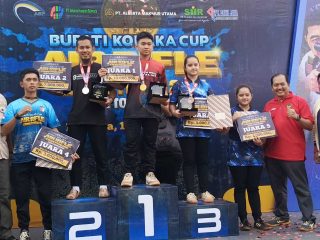 Aurellia dan Clarisa Harumkan Depok di Turnamen Menembak Bupati Kolaka Cup 2025