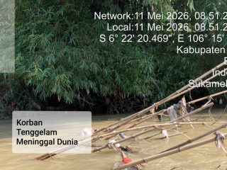 Empat Hari Pencarian di Sungai Cisimeut Lebak, Korban Akhirnya Ditemukan Meninggal Dunia