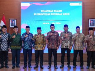Kementerian PU Lantik 7 Pejabat Eselon I, Dorong Program Prioritas Pemerintah