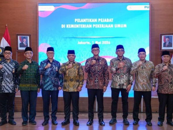 Kementerian PU Lantik 7 Pejabat Eselon I, Dorong Program Prioritas Pemerintah
