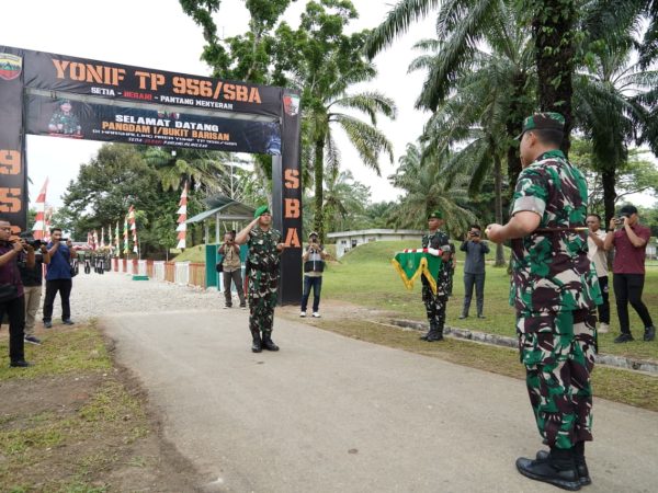 Pangdam I/BB Tinjau Kesiapan Satuan di Labuhanbatu dan Langkat