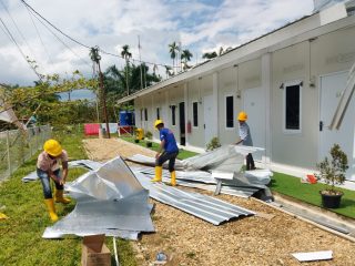 Kementerian PU Gerak Cepat Tangani Huntara Rusak Akibat Puting Beliung di Aceh Utara