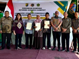 Resmikan Kampung Reforma Agraria, Sahli ATR/BPN Targetkan Kemandirian Masyarakat Pekalongan